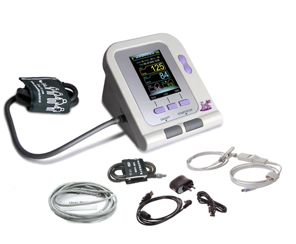 Foto TENSIOMETRO + OXIMETRIA CONTEC CMS 08A VET